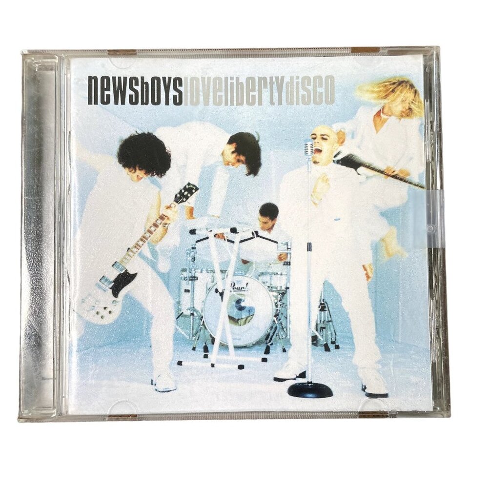 Vintage Newsboys Love Liberty Disco Christian Contemporary Audio Music CD 1999 u